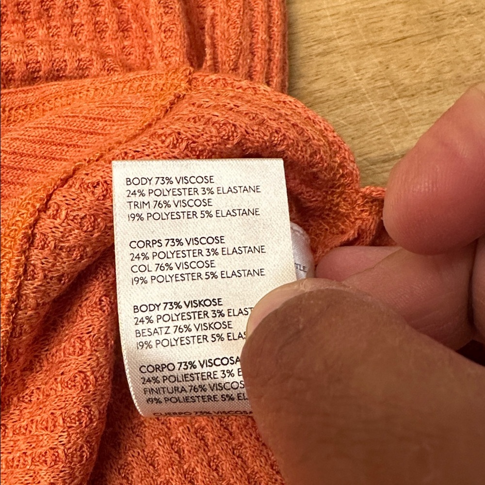 FREE PEOPLE North Shore thermal tunic top - Picture 9 of 9